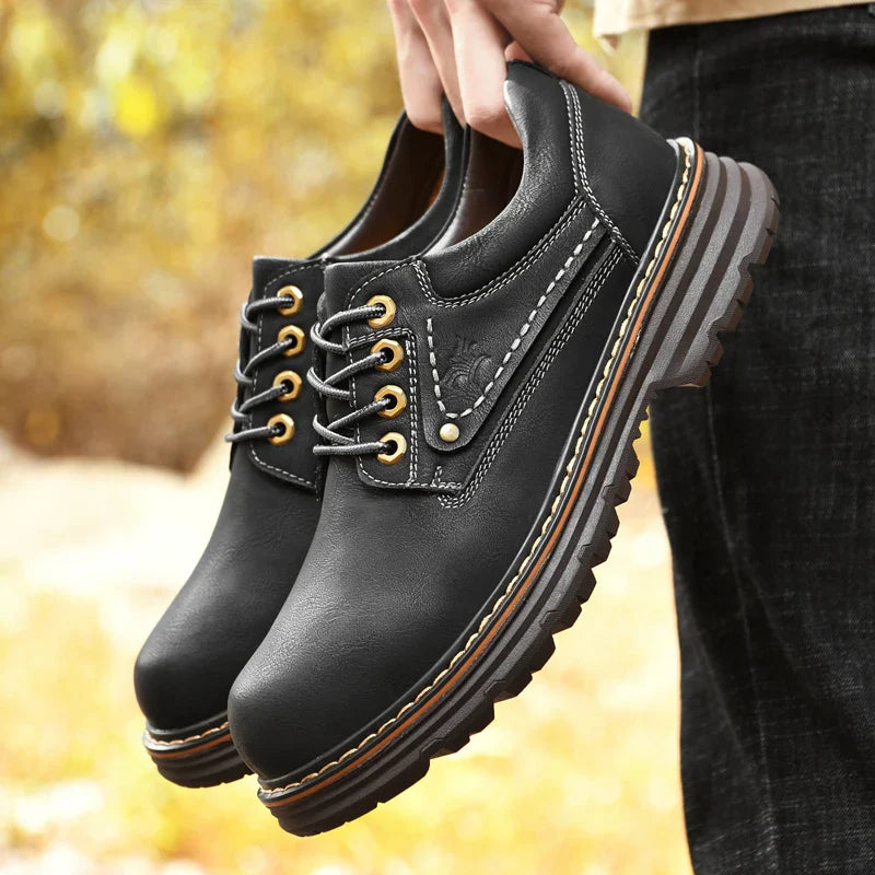 Britische Stil Leder Oxford Schuhe