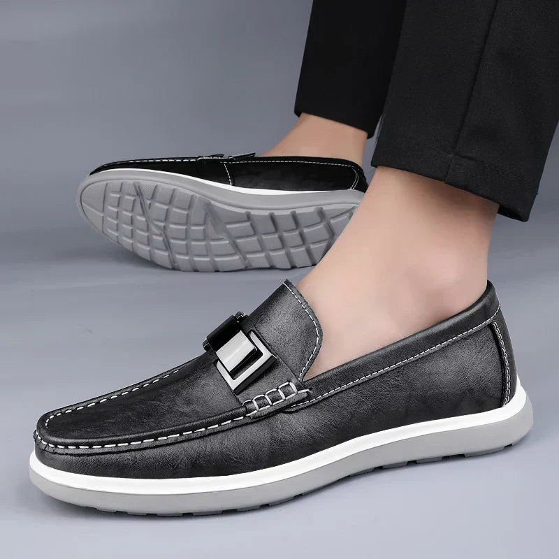 Luxe Leder Loafers