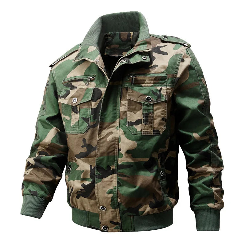 Hochwertige Jacke mit mehreren Taschen
