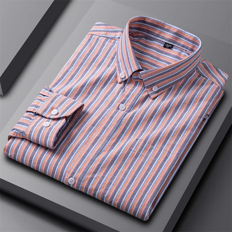 Givalli - Herren Chic Oxford Hemd