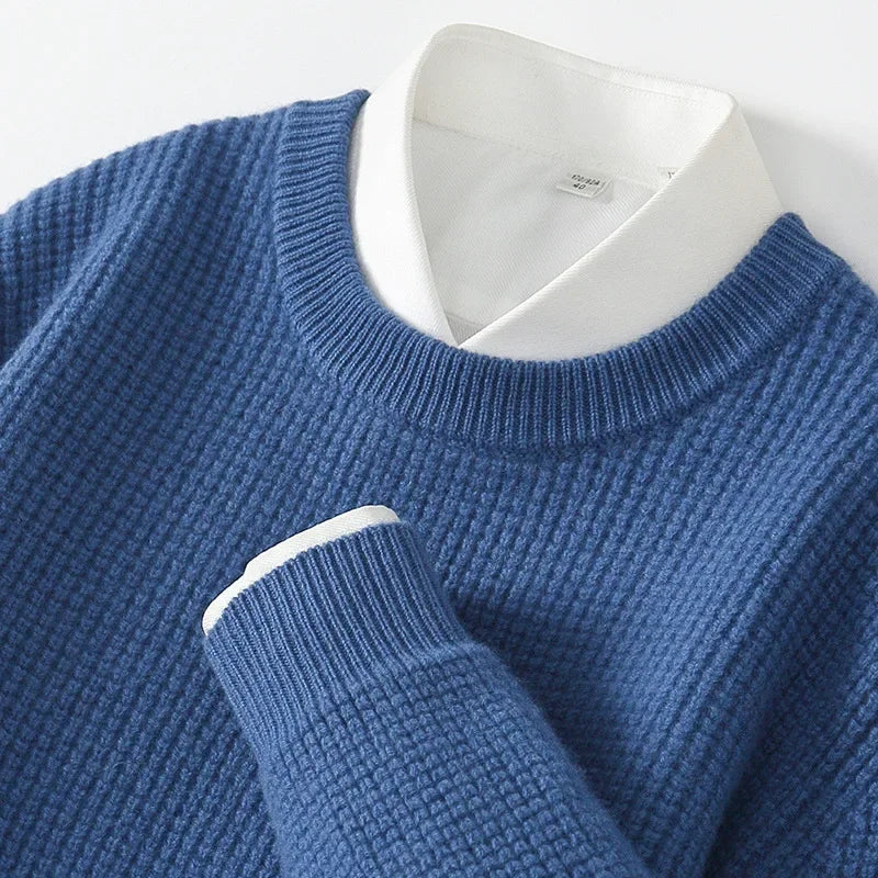 Eleganter Cashmere Strickpullover