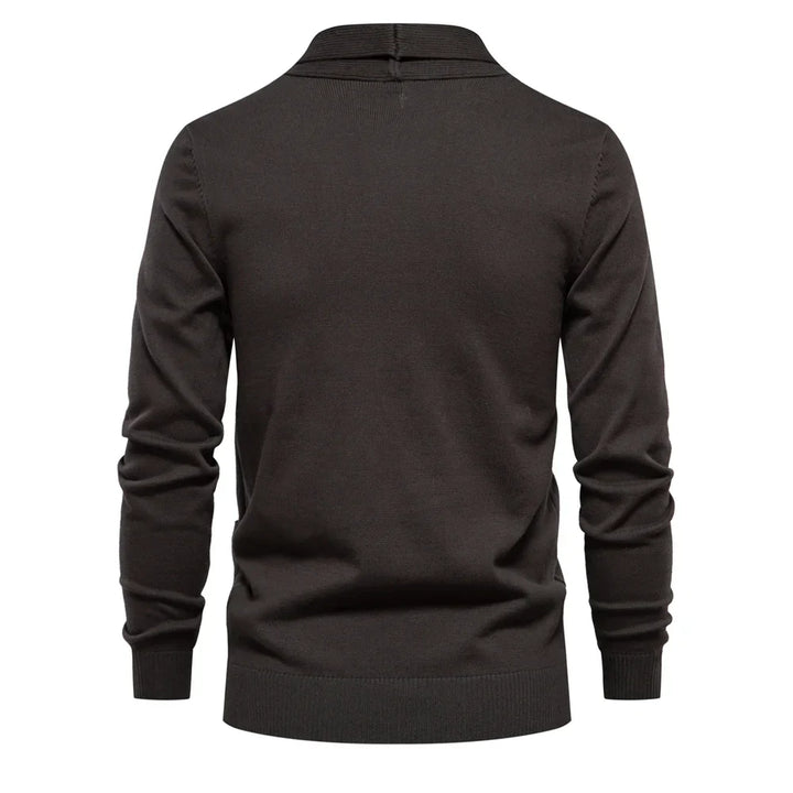 Stilvolle Herrenstrickjacke