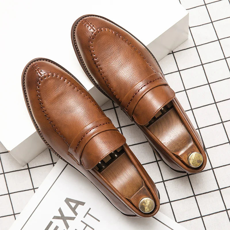 Leder Loafers
