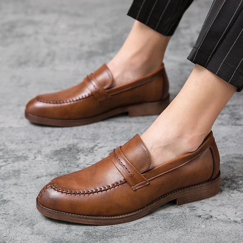 Leder Loafers