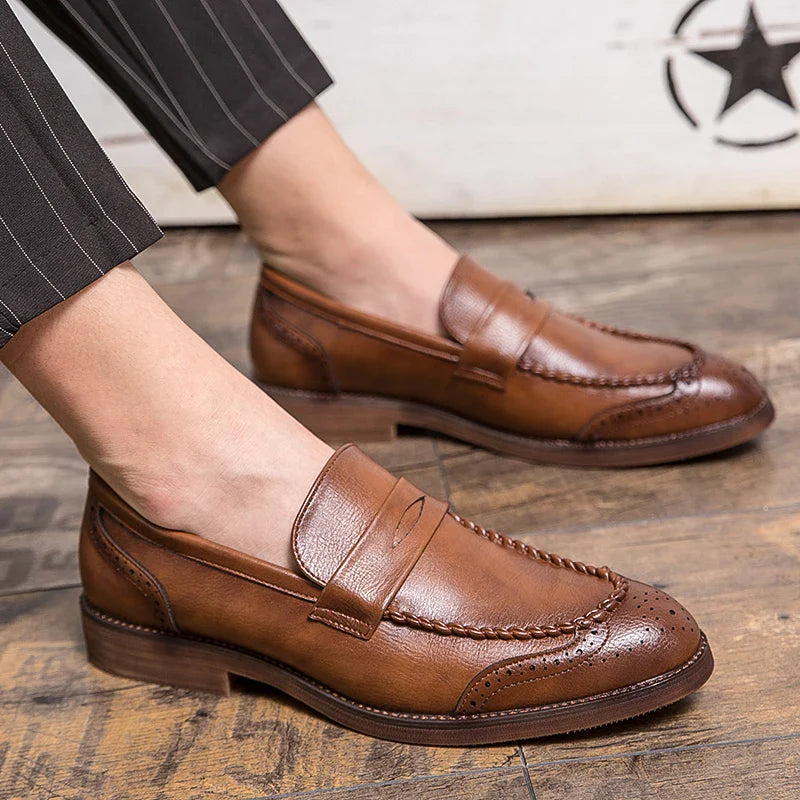 Schicke Lederloafers