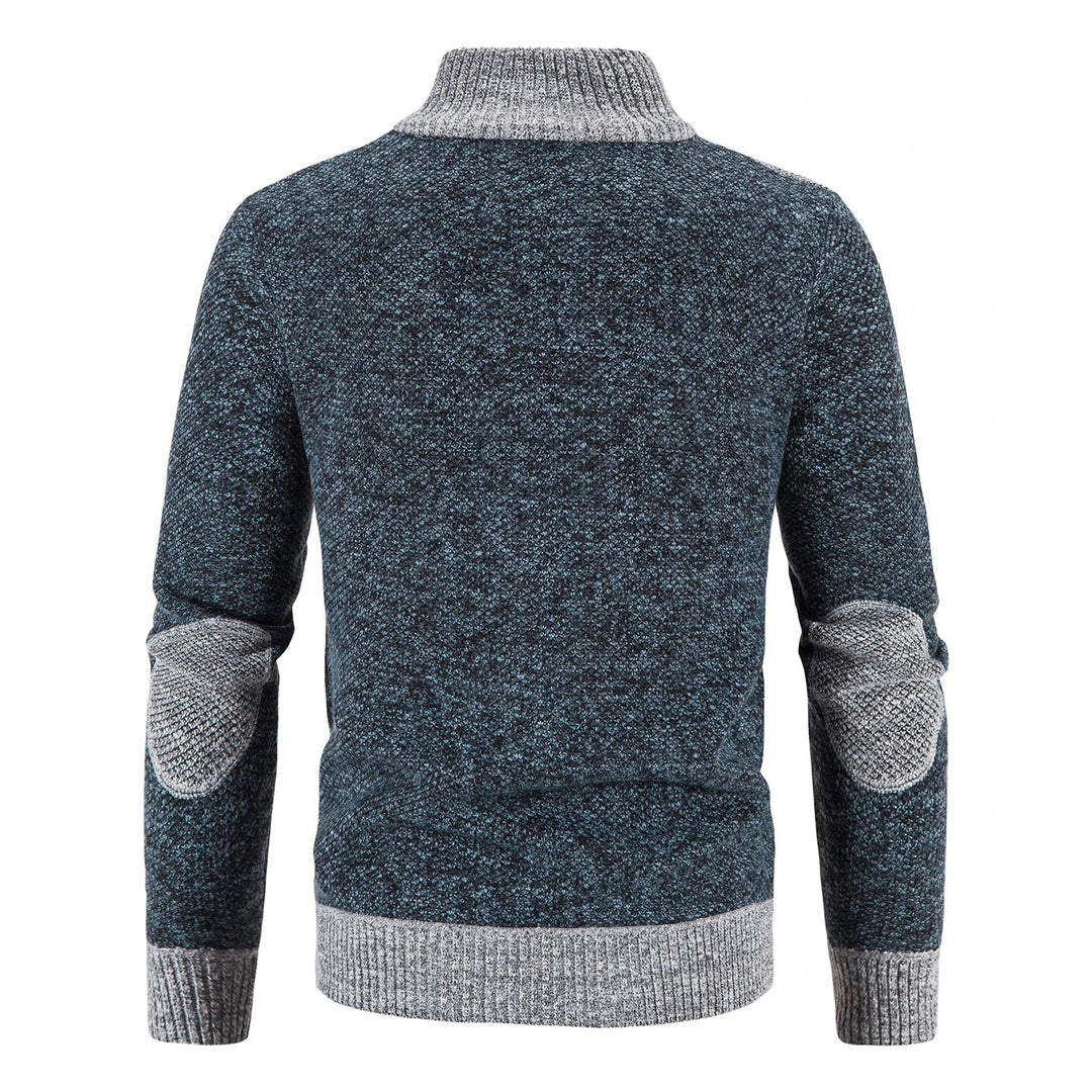 Eleganter Strickcardigan mit Reißverschluss