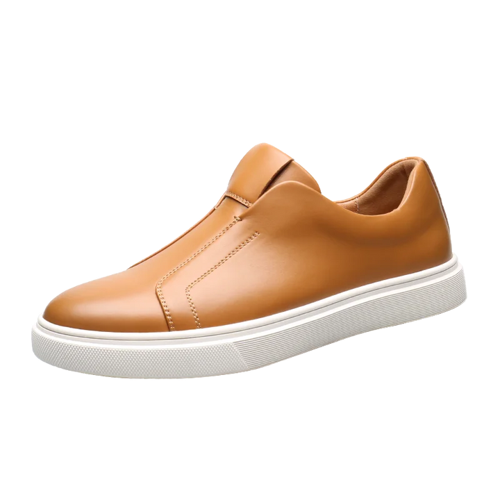 Lässige Leder Slipper