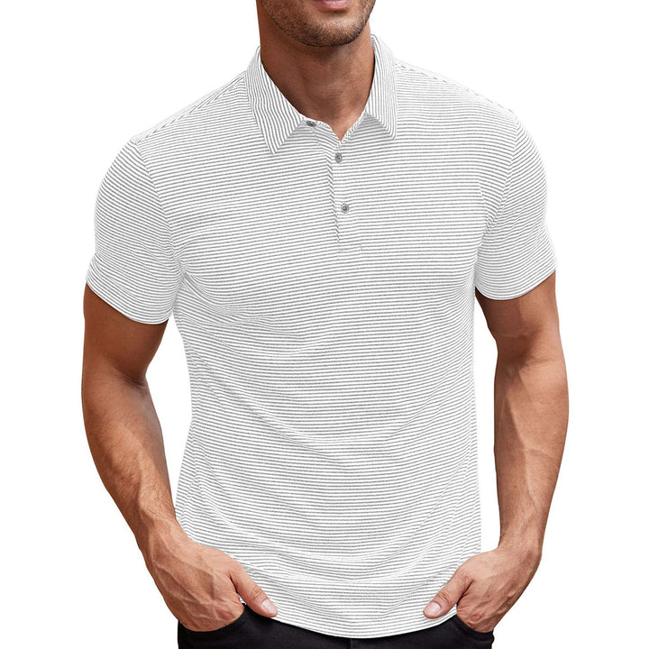 Gestreiftes Poloshirt