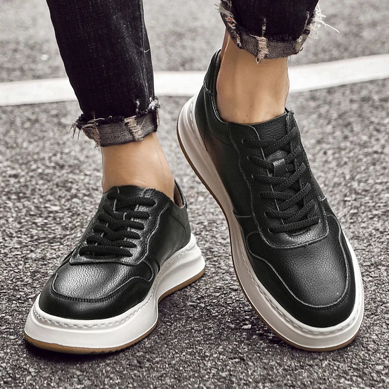 Bequeme Leder Schuhe
