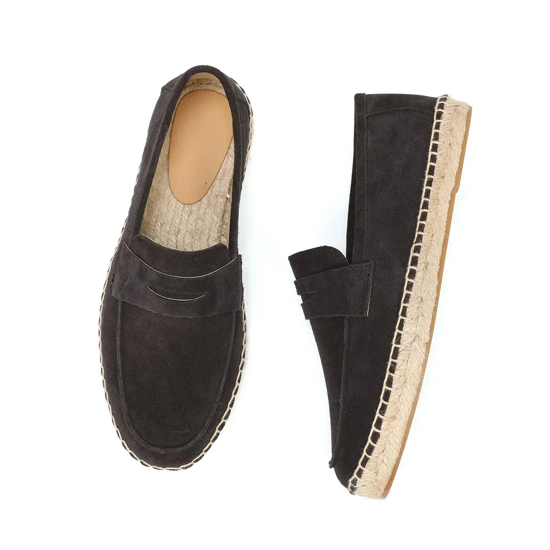 Elegante Wildleder-Espadrilles