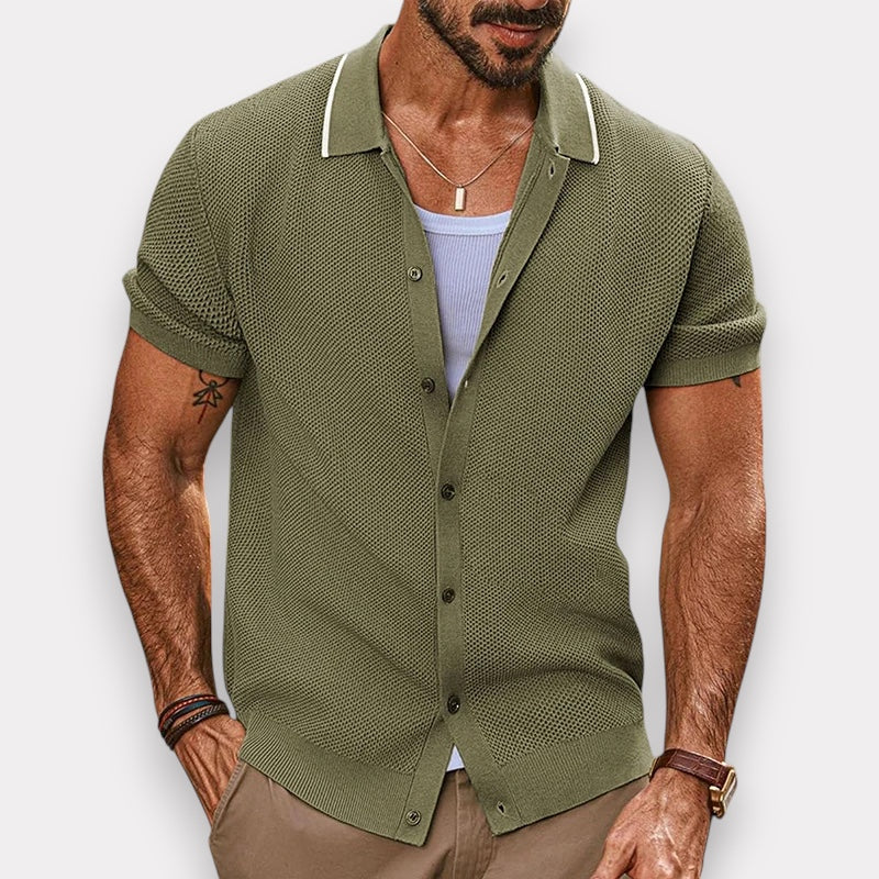 Napoli Strickhemd