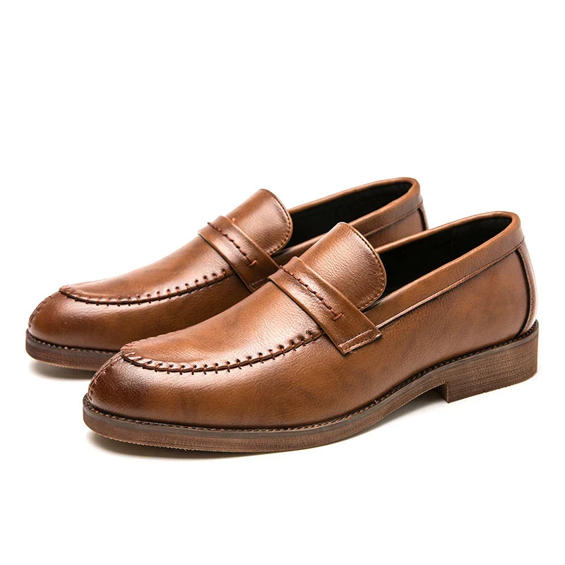Leder Loafers