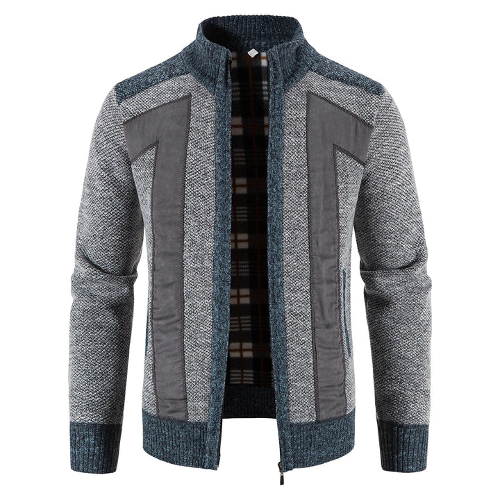 Eleganter Strickcardigan mit Reißverschluss