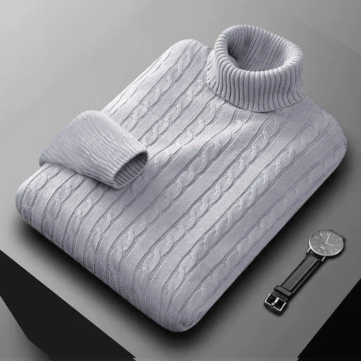 Premium Herren Rollkragenpullover