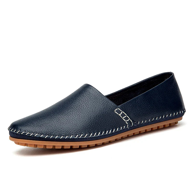 Leichte Leder Slipper