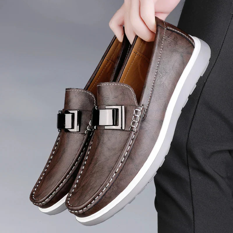Luxe Leder Loafers