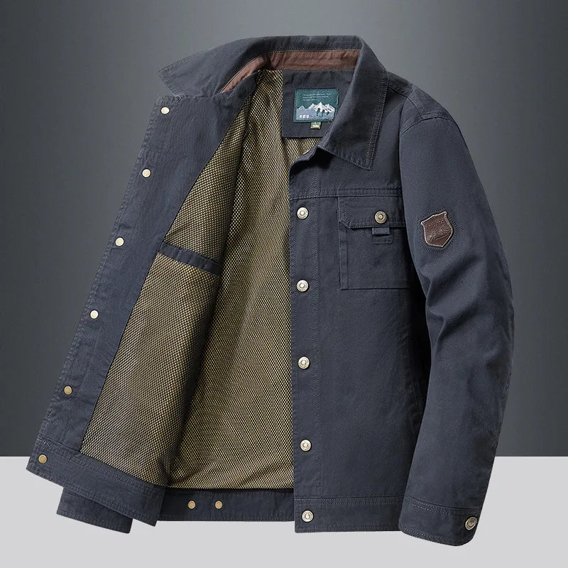 Elegante Baumwoll-Windjacke