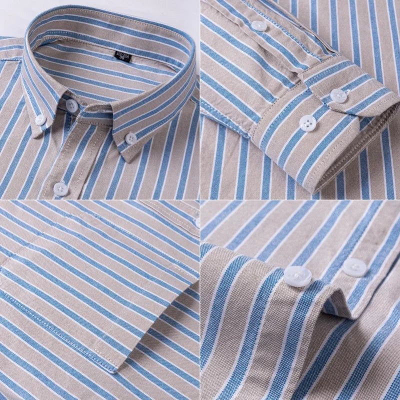 Givalli - Herren Chic Oxford Hemd