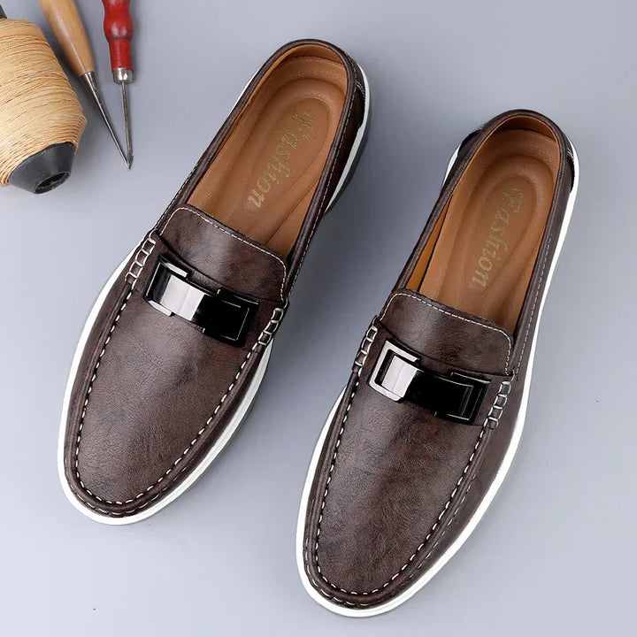 Luxe Leder Loafers