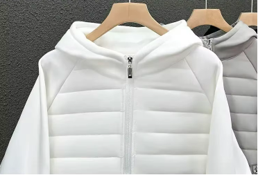 Elegante Baumwoll gepolsterte Jacke
