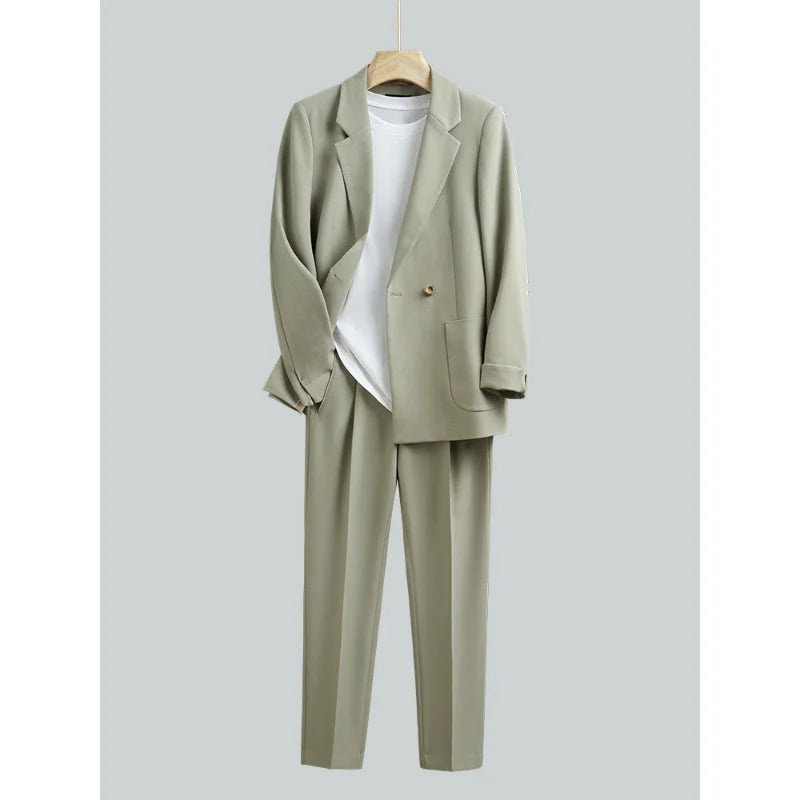 Elegante lässige Herrenset