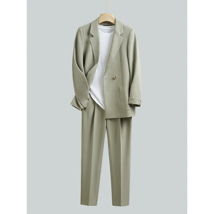 Elegante lässige Herrenset