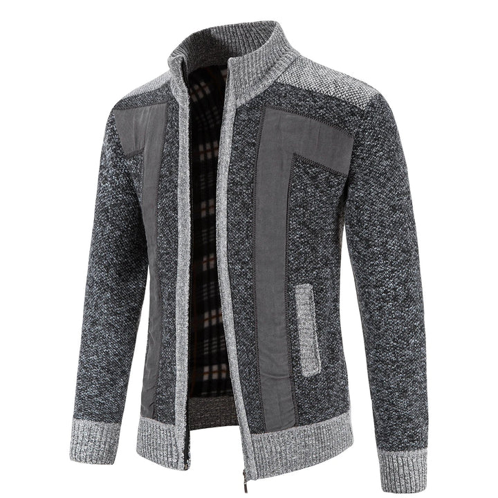 Eleganter Strickcardigan mit Reißverschluss