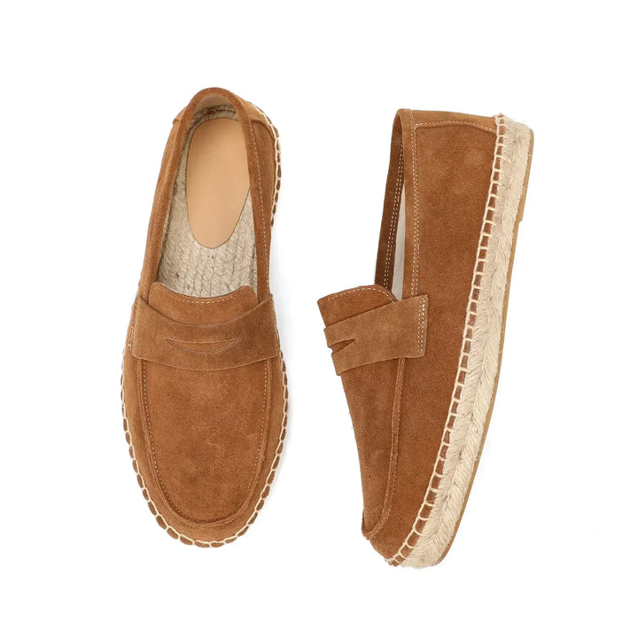 Elegante Wildleder-Espadrilles