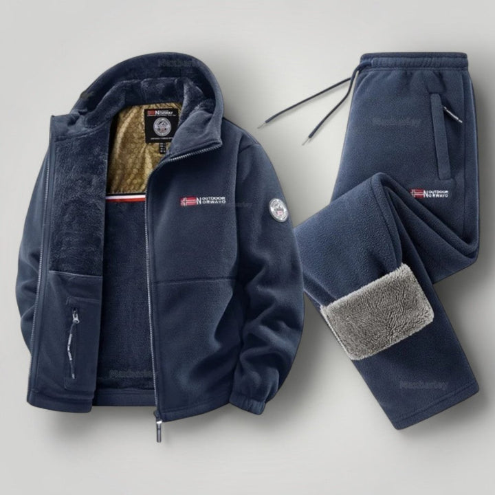 Elegantes Fleece-Set