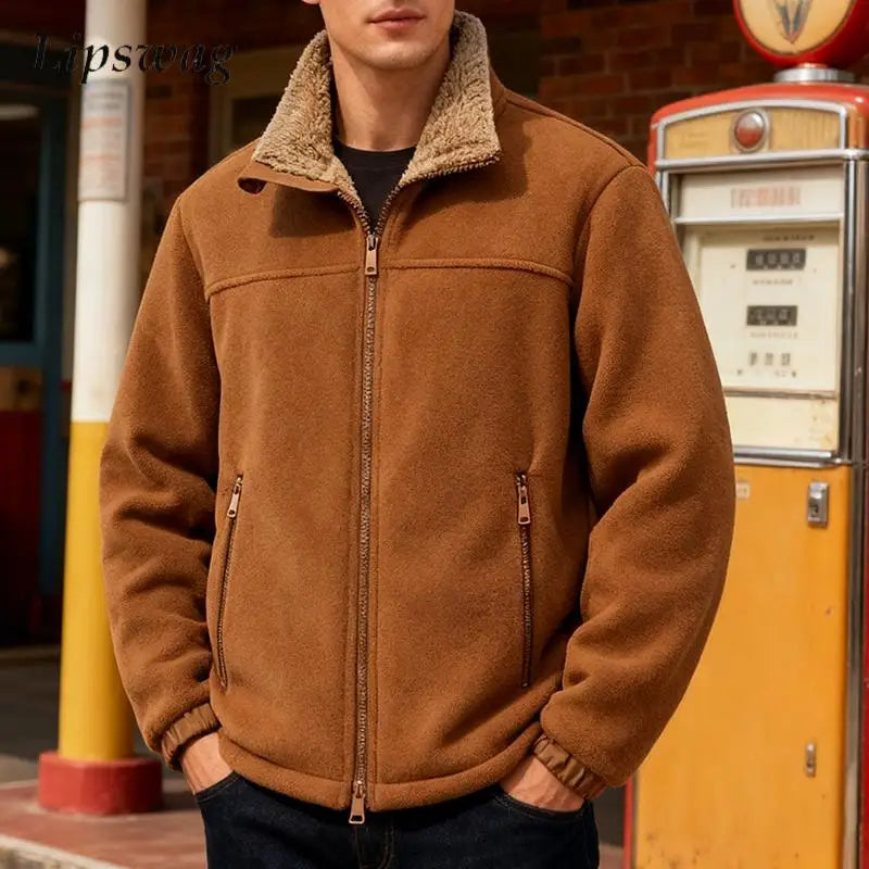 Gemütliche fleecegefütterte Jacke