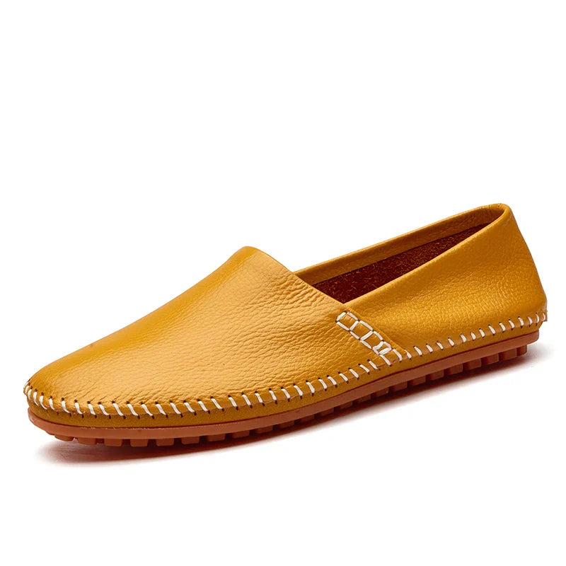 Leichte Leder Slipper