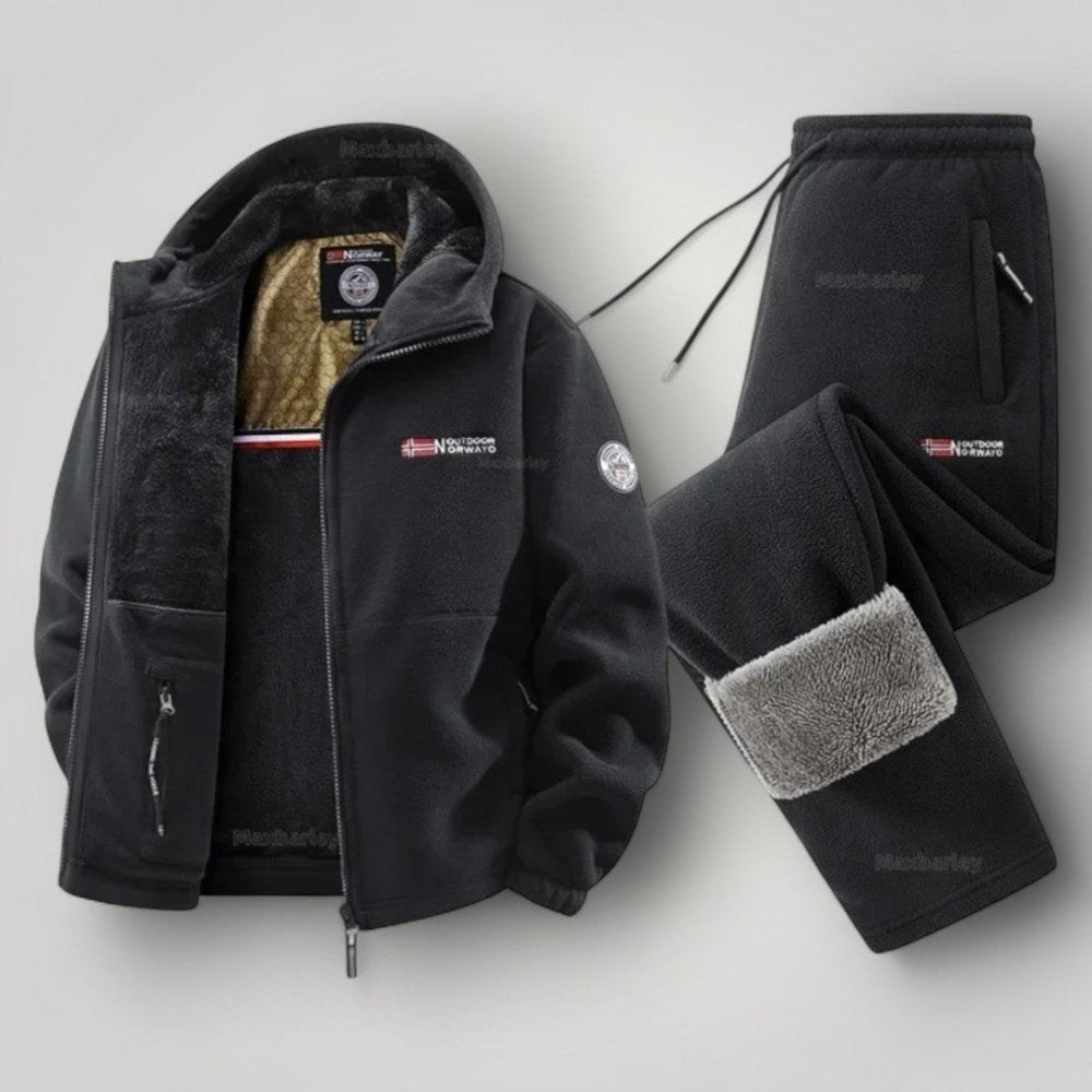Elegantes Fleece-Set