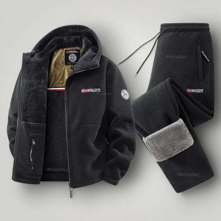 Elegantes Fleece-Set