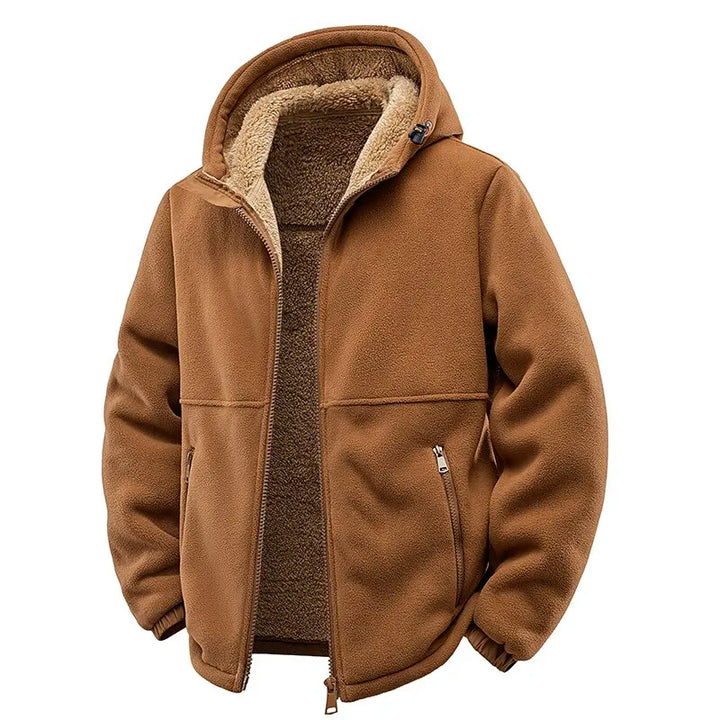 Elegante Woll-Winddichte Jacke