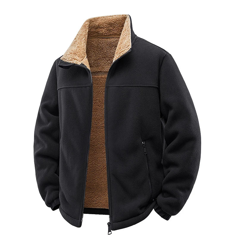 Gemütliche fleecegefütterte Jacke