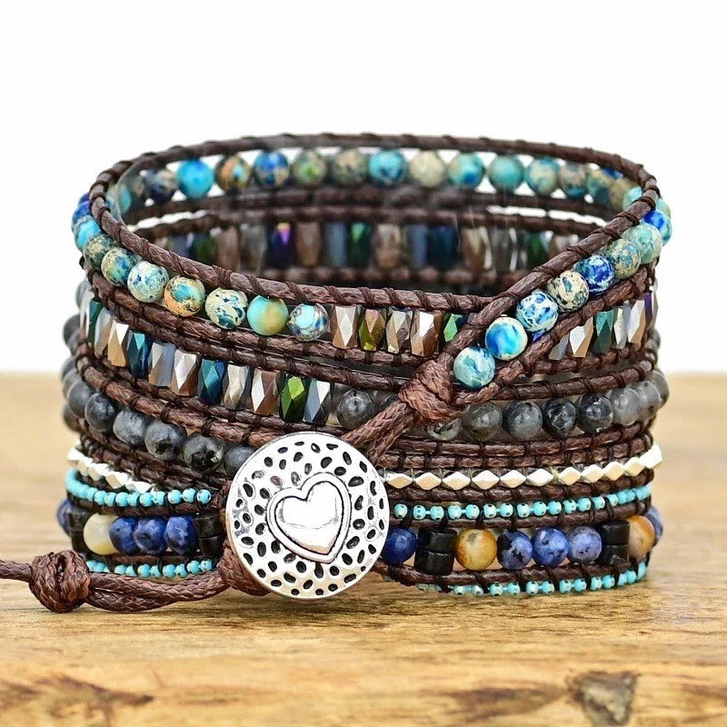 Night Labradorite Samsung Watch Straps - Labradorite