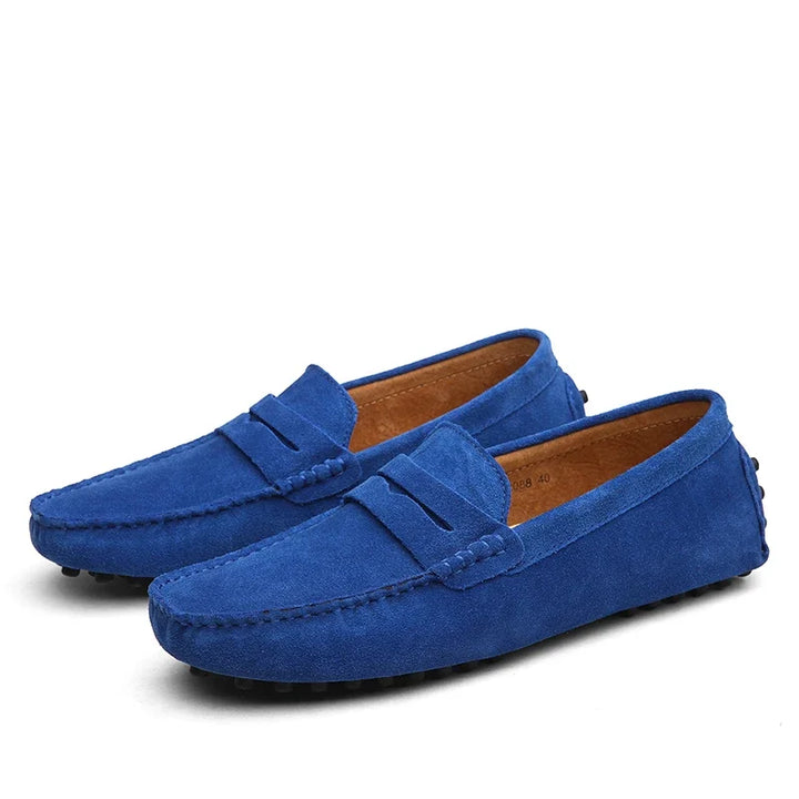 Lässige Wildleder Slipper