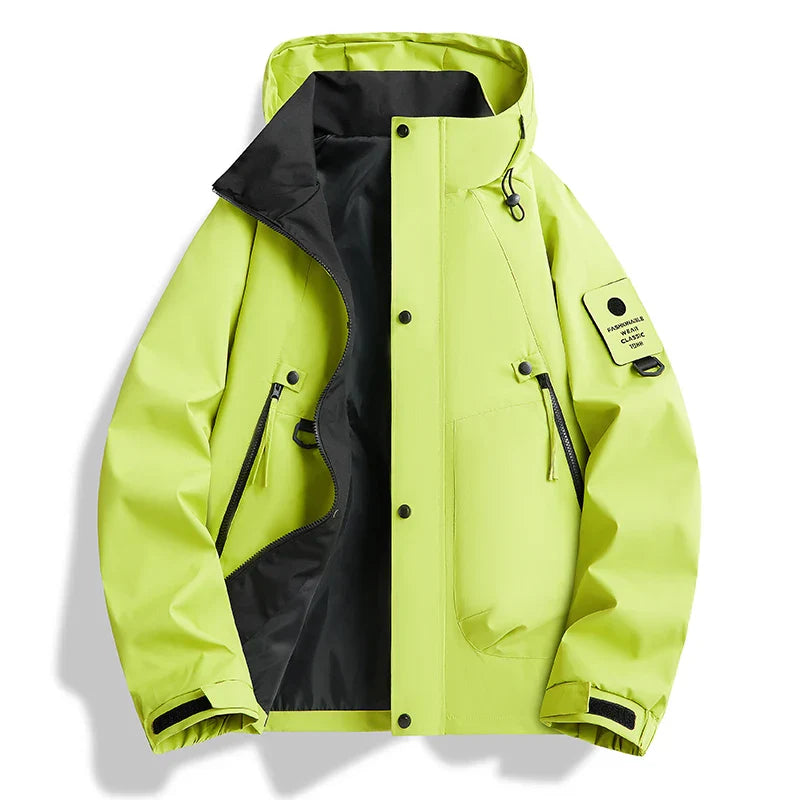 Elegante Tech Shell-Jacke