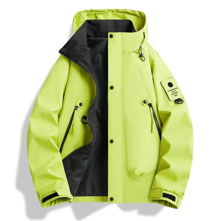 Elegante Tech Shell-Jacke