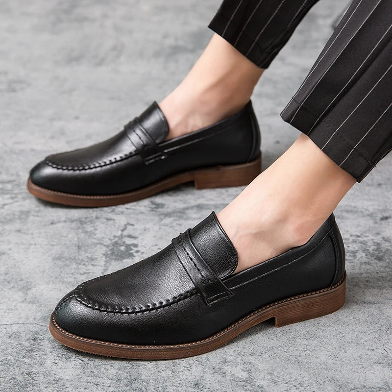Leder Loafers