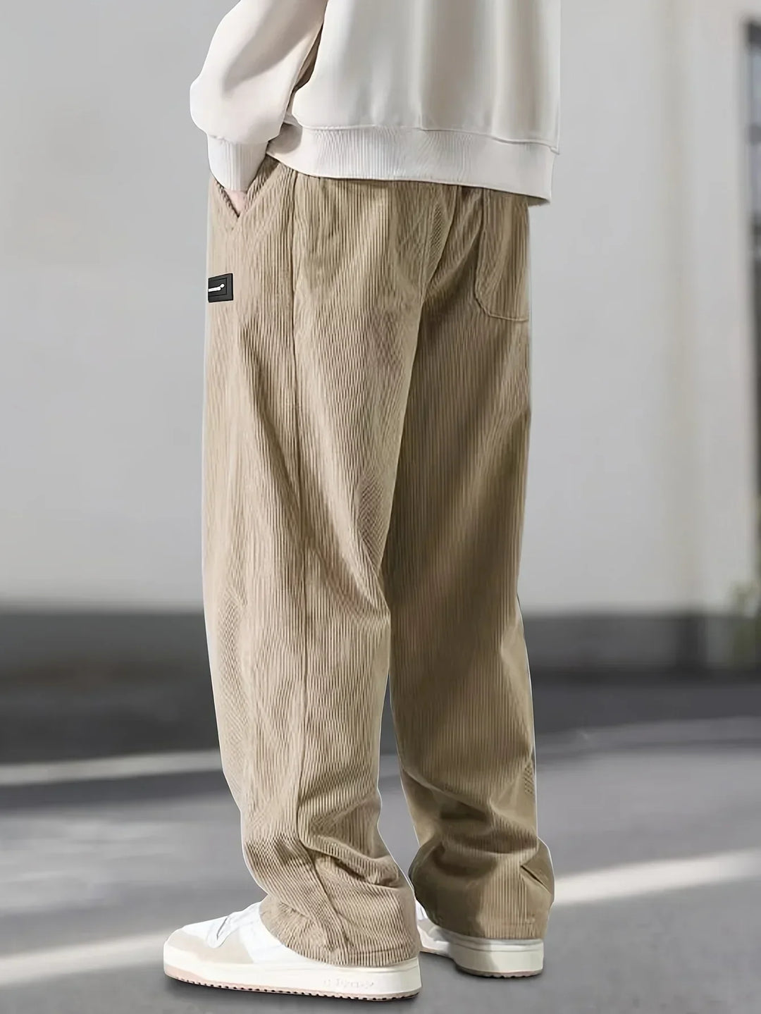 Lässige Corduroy-Hose