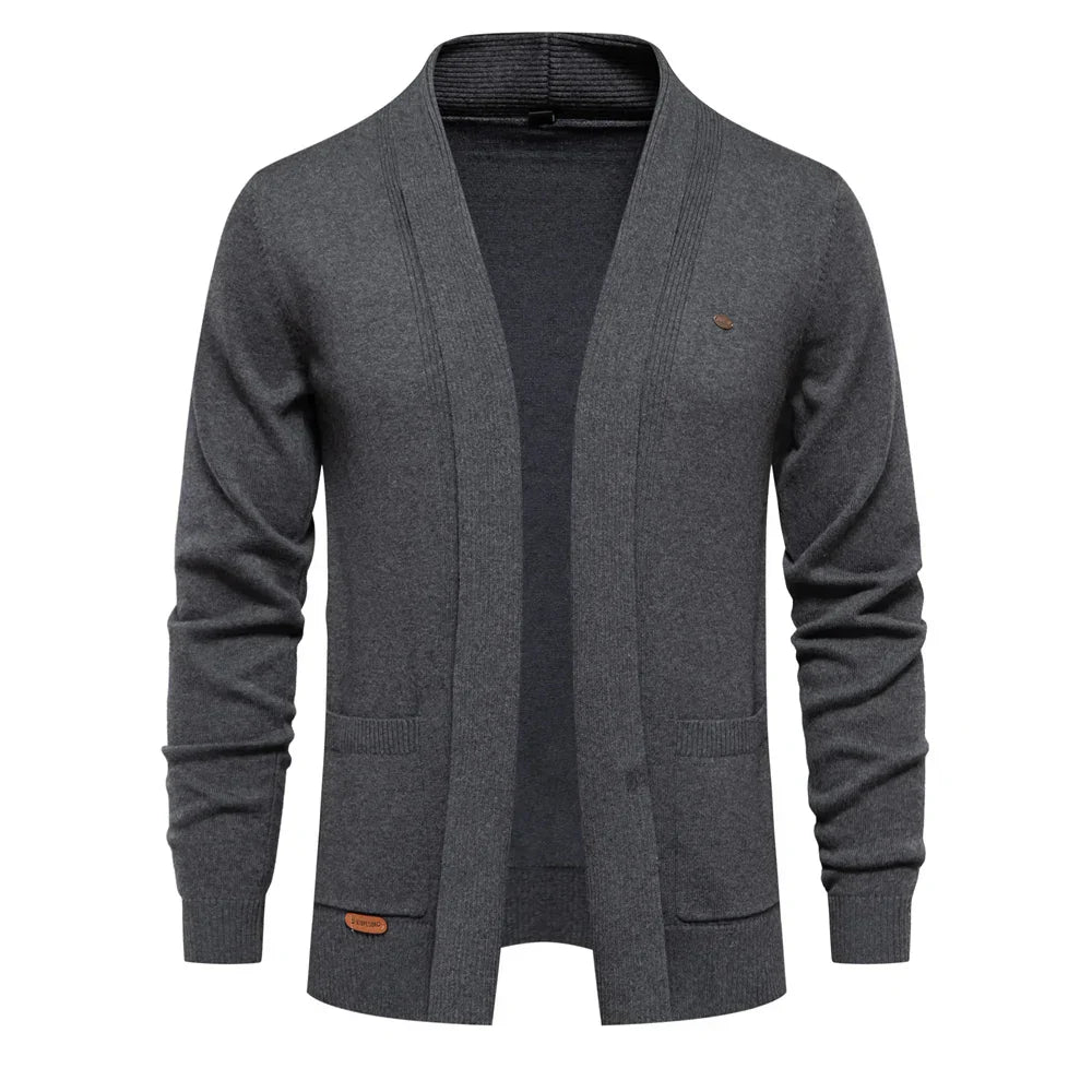 Stilvolle Herrenstrickjacke