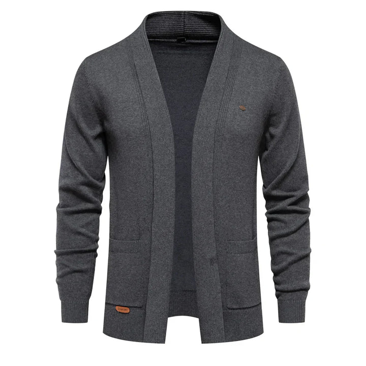 Stilvolle Herrenstrickjacke