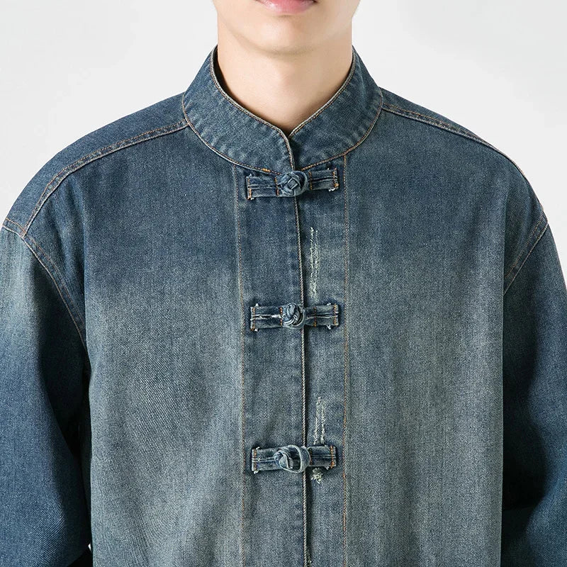 Denim Streetwear-Jacke