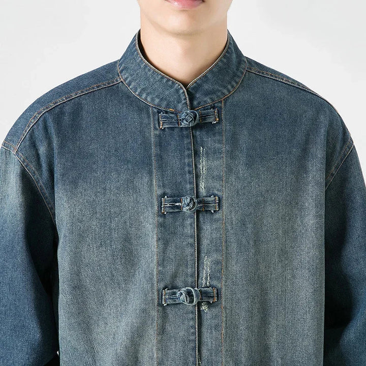 Denim Streetwear-Jacke