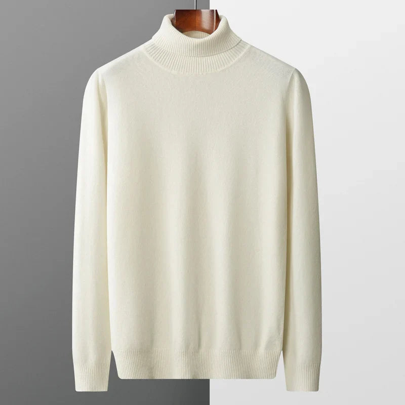 Monaco Merinowolle Rollkragenpullover