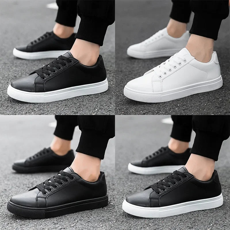 Elegante Leder Sneaker