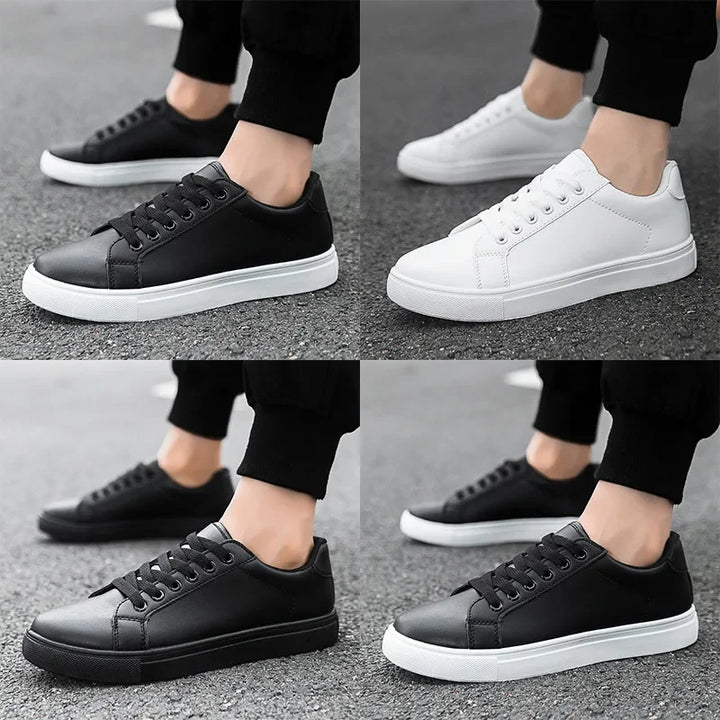 Elegante Leder Sneaker