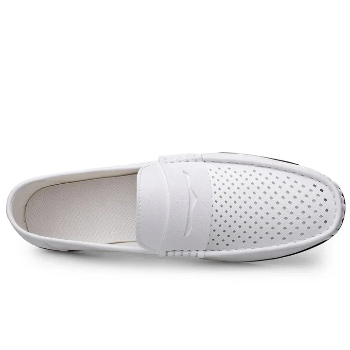 Klassische italienische Leder-Loafers