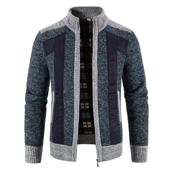 Eleganter Strickcardigan mit Reißverschluss